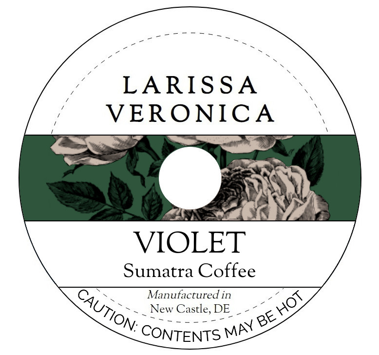 Violet Sumatra Coffee <BR>(Single Serve K-Cup Pods)