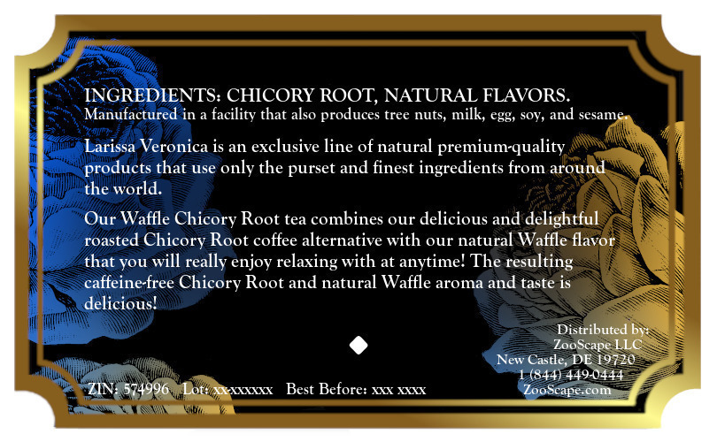 Waffle Chicory Root Tea <BR>(Single Serve K-Cup Pods)