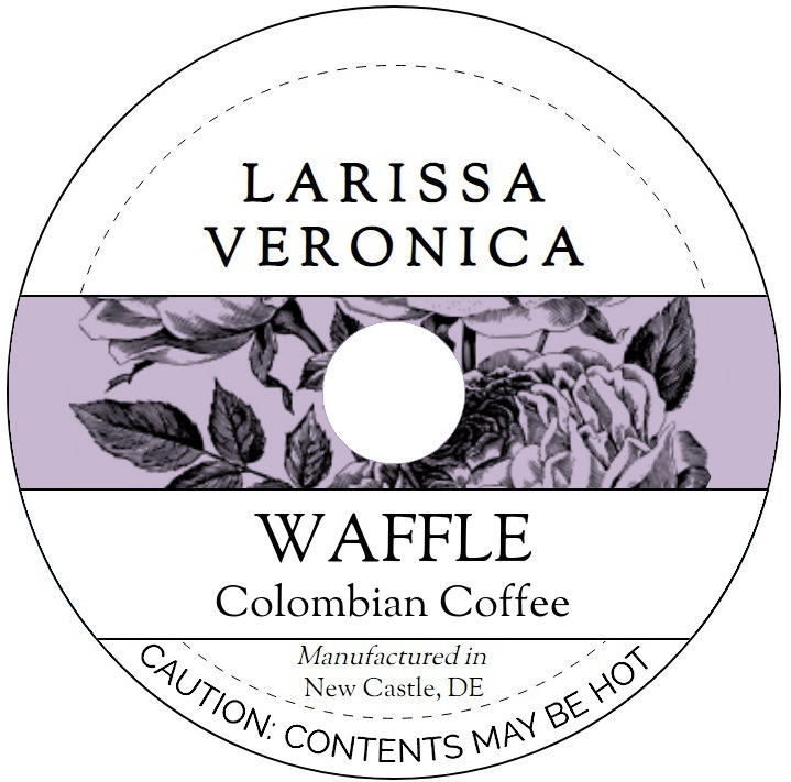 Waffle Colombian Coffee <BR>(Single Serve K-Cup Pods)