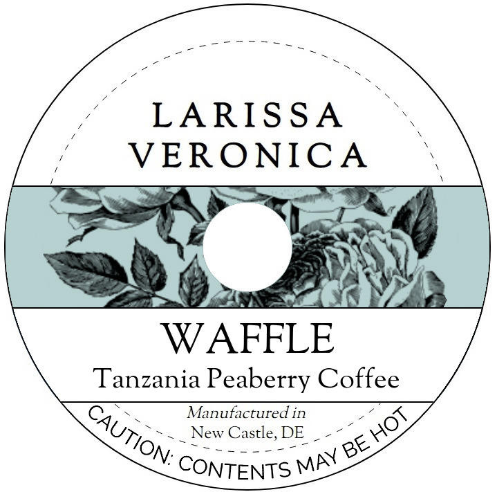 Waffle Tanzania Peaberry Coffee <BR>(Single Serve K-Cup Pods)