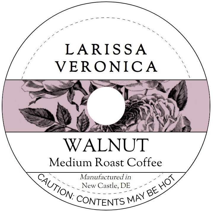 Walnut Medium Roast Coffee <BR>(Single Serve K-Cup Pods)