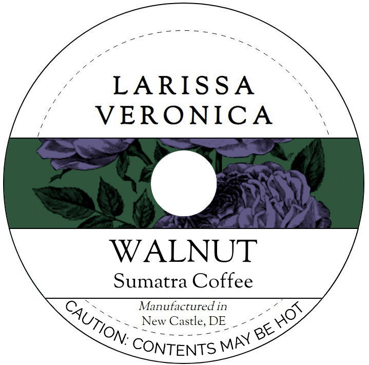 Walnut Sumatra Coffee <BR>(Single Serve K-Cup Pods)