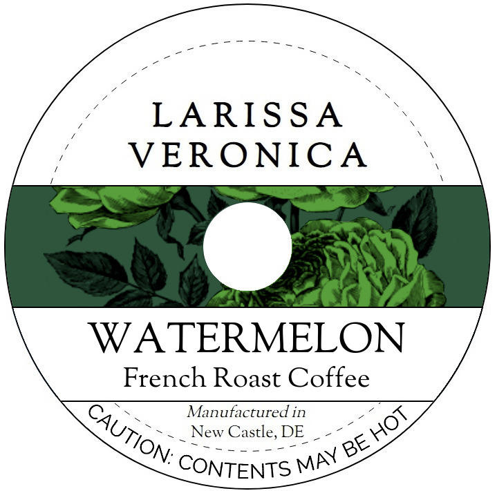 Watermelon French Roast Coffee <BR>(Single Serve K-Cup Pods)