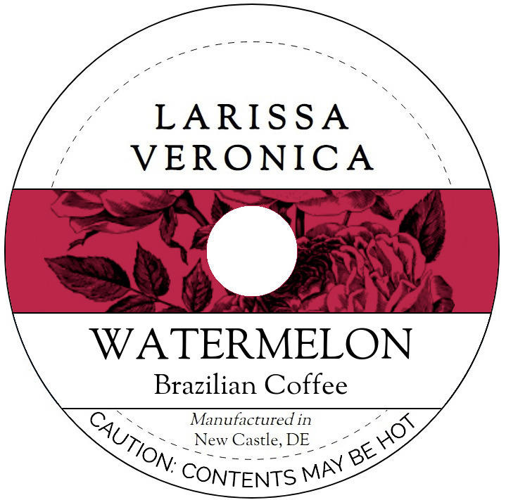 Watermelon Brazilian Coffee <BR>(Single Serve K-Cup Pods)