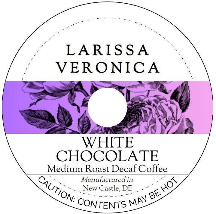 White Chocolate Medium Roast Decaf Coffee <BR>(Single Serve K-Cup Pods)