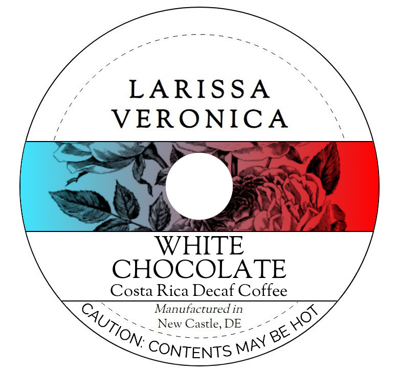 White Chocolate Costa Rica Decaf Coffee <BR>(Single Serve K-Cup Pods)
