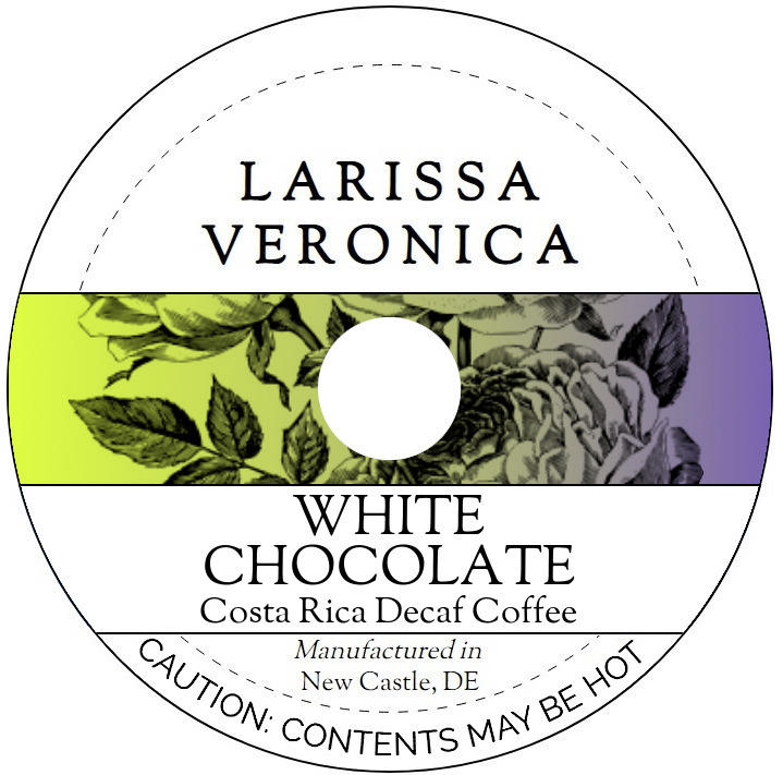 White Chocolate Costa Rica Decaf Coffee <BR>(Single Serve K-Cup Pods)