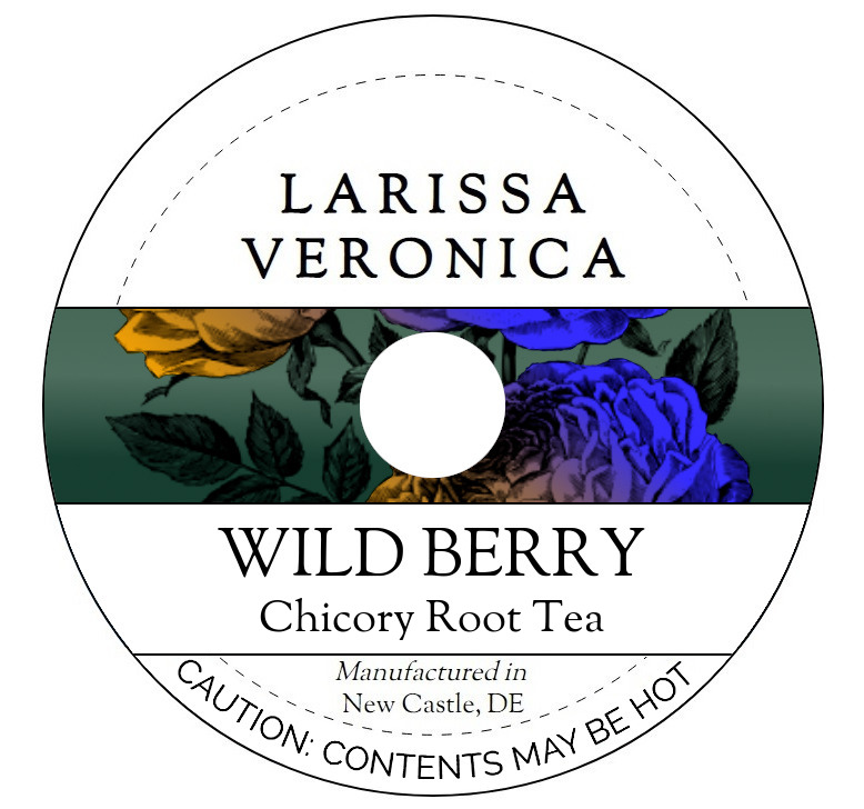 Wild Berry Chicory Root Tea <BR>(Single Serve K-Cup Pods)