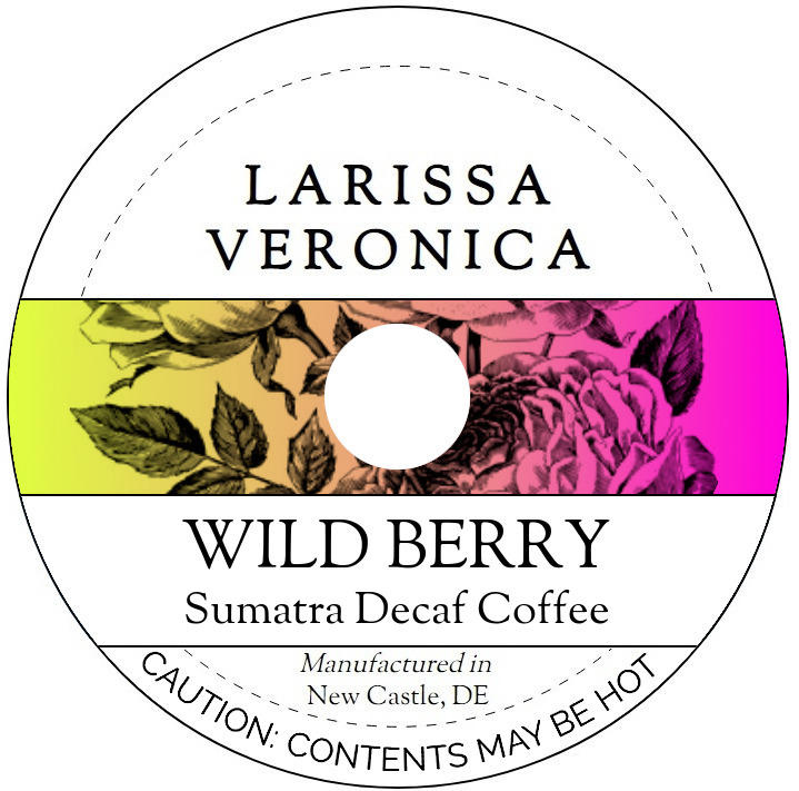 Wild Berry Sumatra Decaf Coffee <BR>(Single Serve K-Cup Pods)
