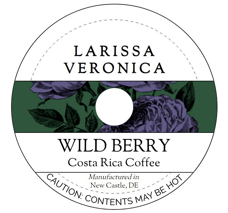 Wild Berry Costa Rica Coffee <BR>(Single Serve K-Cup Pods)
