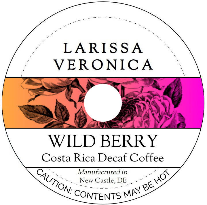 Wild Berry Costa Rica Decaf Coffee <BR>(Single Serve K-Cup Pods)