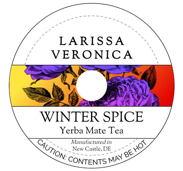 Winter Spice Yerba Mate Tea <BR>(Single Serve K-Cup Pods)