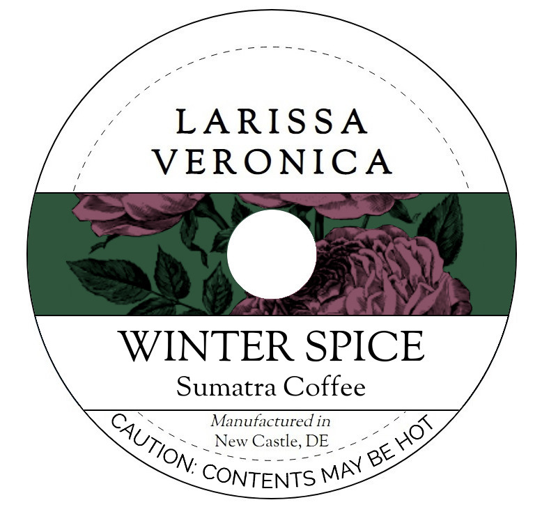 Winter Spice Sumatra Coffee <BR>(Single Serve K-Cup Pods)