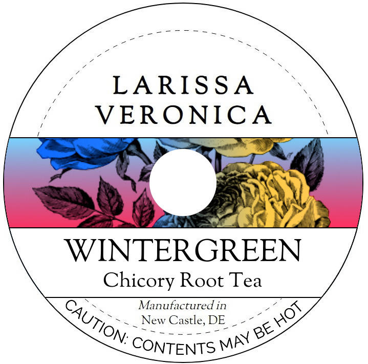 Wintergreen Chicory Root Tea <BR>(Single Serve K-Cup Pods)