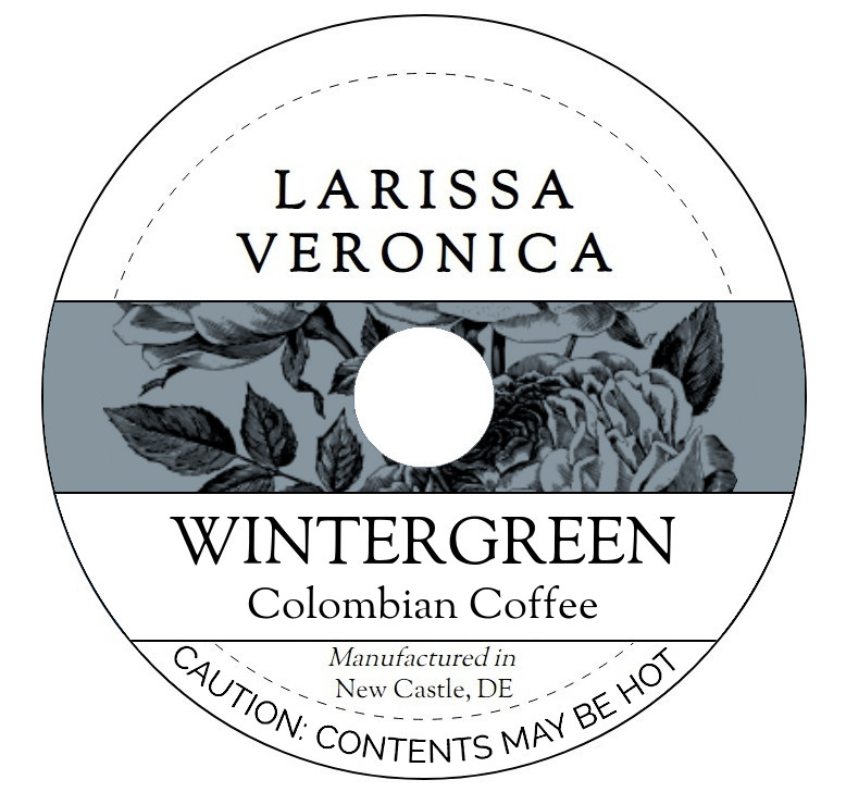 Wintergreen Colombian Coffee <BR>(Single Serve K-Cup Pods)