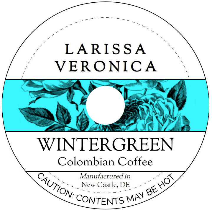 Wintergreen Colombian Coffee <BR>(Single Serve K-Cup Pods)