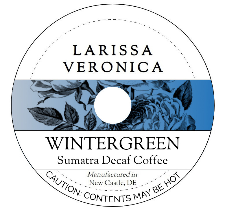 Wintergreen Sumatra Decaf Coffee <BR>(Single Serve K-Cup Pods)