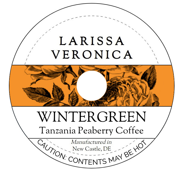Wintergreen Tanzania Peaberry Coffee <BR>(Single Serve K-Cup Pods)