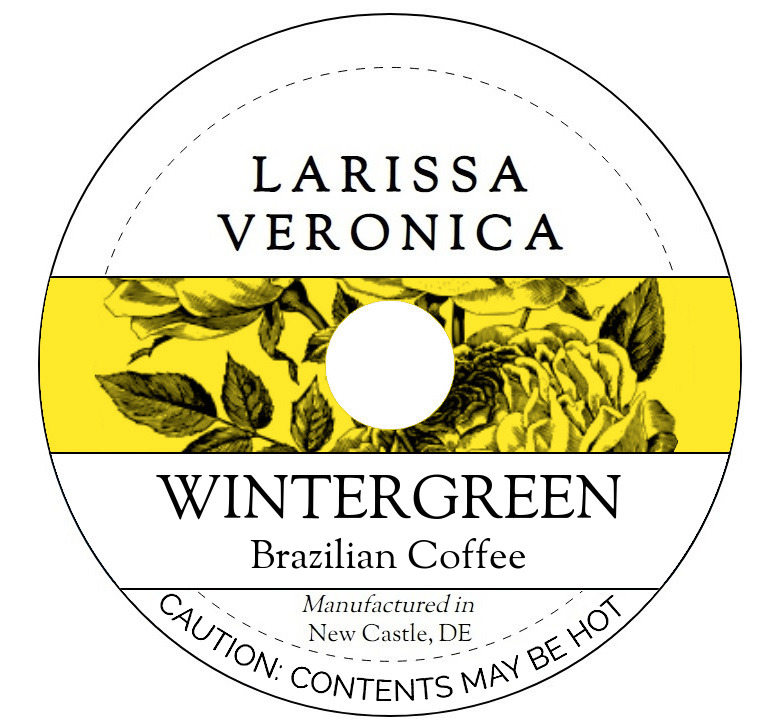 Wintergreen Brazilian Coffee <BR>(Single Serve K-Cup Pods)