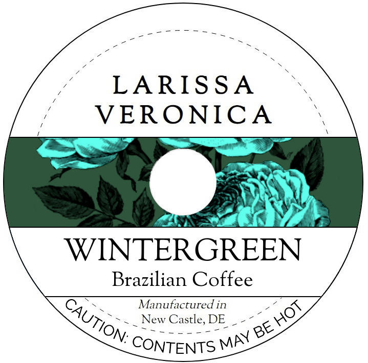 Wintergreen Brazilian Coffee <BR>(Single Serve K-Cup Pods)
