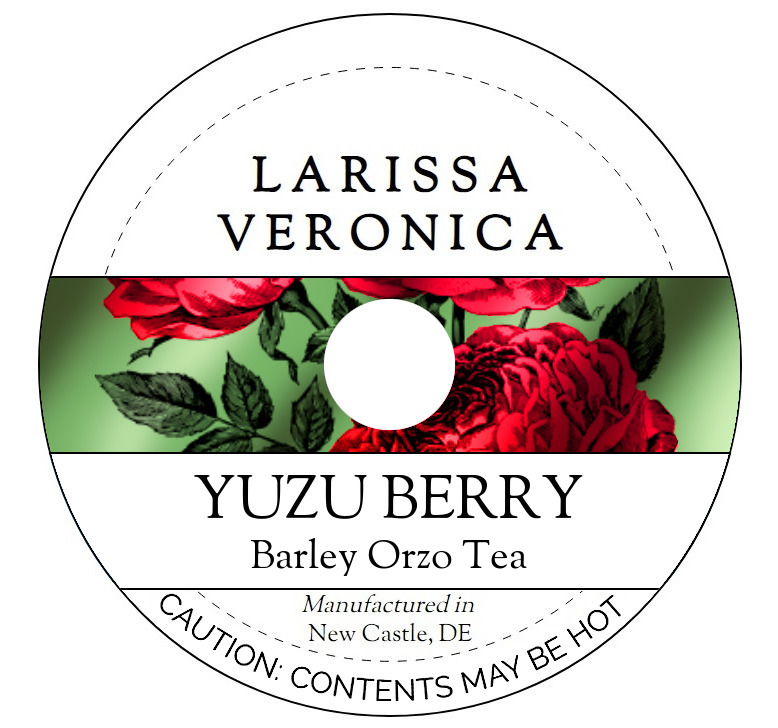 Yuzu Berry Barley Orzo Tea <BR>(Single Serve K-Cup Pods)