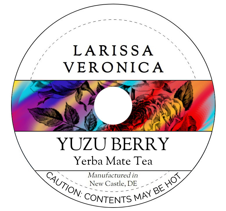 Yuzu Berry Yerba Mate Tea <BR>(Single Serve K-Cup Pods)