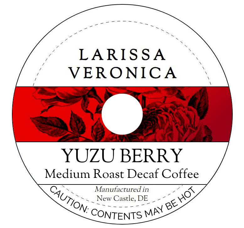 Yuzu Berry Medium Roast Decaf Coffee <BR>(Single Serve K-Cup Pods)
