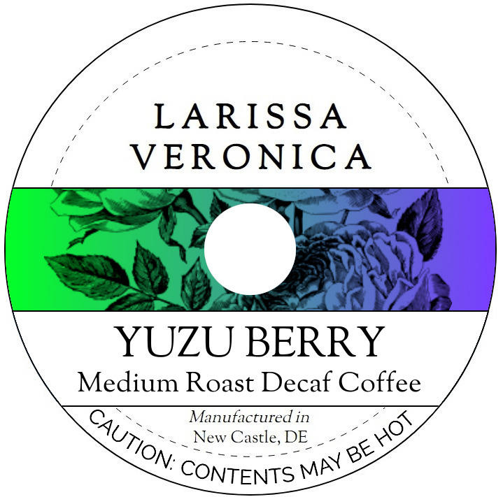 Yuzu Berry Medium Roast Decaf Coffee <BR>(Single Serve K-Cup Pods)