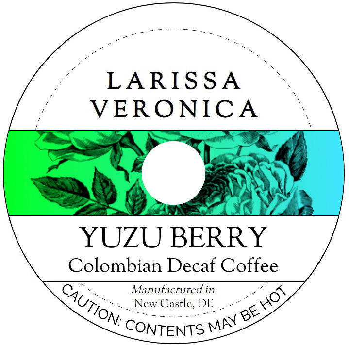 Yuzu Berry Colombian Decaf Coffee <BR>(Single Serve K-Cup Pods)