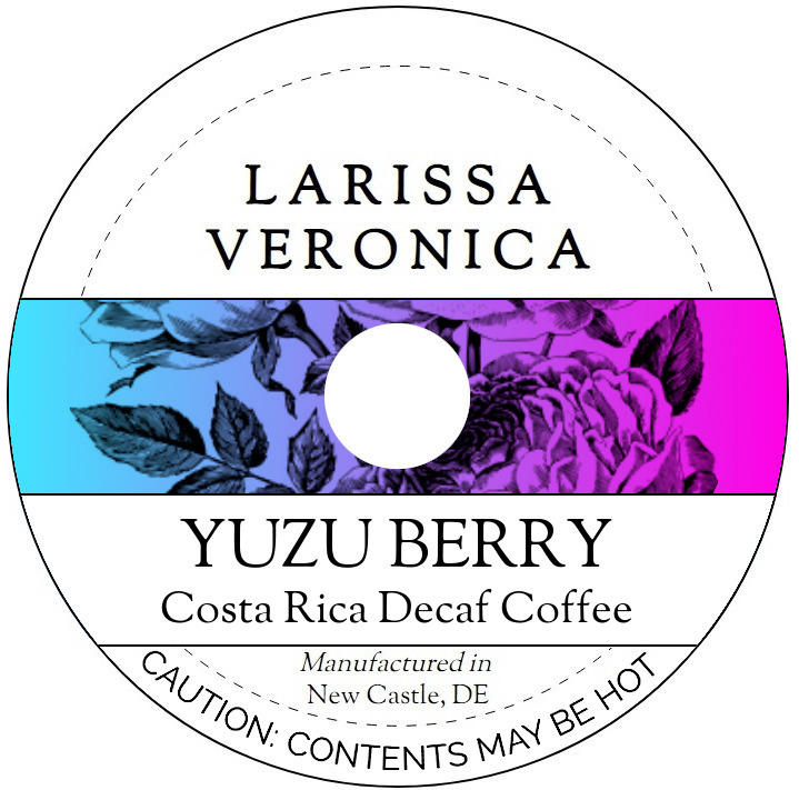 Yuzu Berry Costa Rica Decaf Coffee <BR>(Single Serve K-Cup Pods)