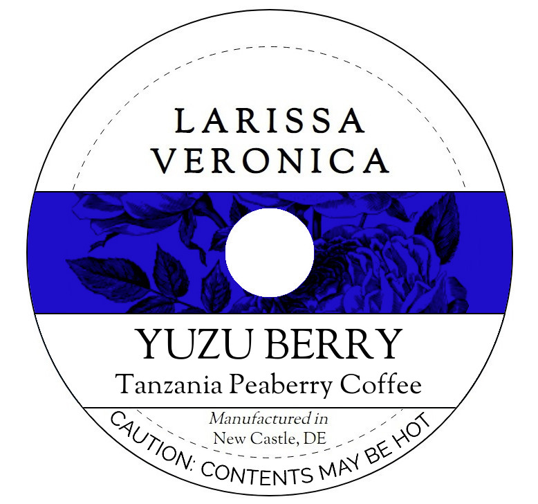 Yuzu Berry Tanzania Peaberry Coffee <BR>(Single Serve K-Cup Pods)