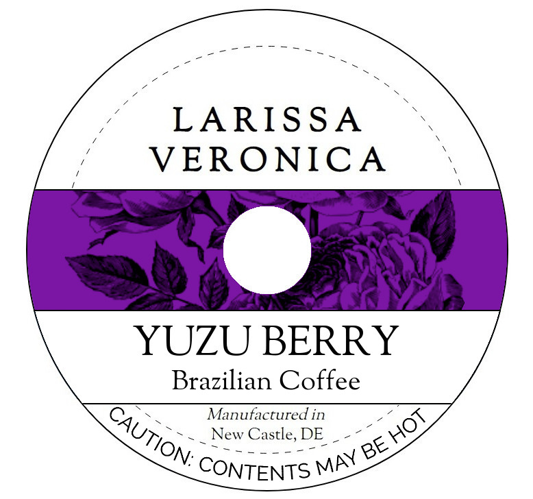 Yuzu Berry Brazilian Coffee <BR>(Single Serve K-Cup Pods)