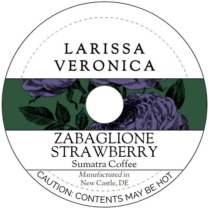 Zabaglione Strawberry Sumatra Coffee <BR>(Single Serve K-Cup Pods)