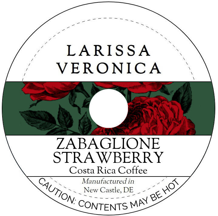 Zabaglione Strawberry Costa Rica Coffee <BR>(Single Serve K-Cup Pods)