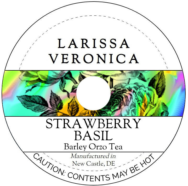Strawberry Basil Barley Orzo Tea <BR>(Single Serve K-Cup Pods)
