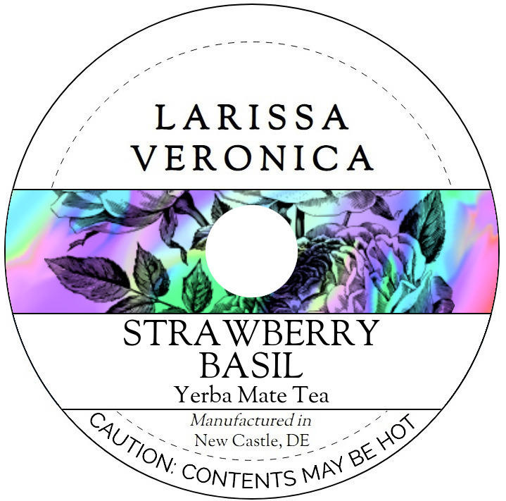 Strawberry Basil Yerba Mate Tea <BR>(Single Serve K-Cup Pods)