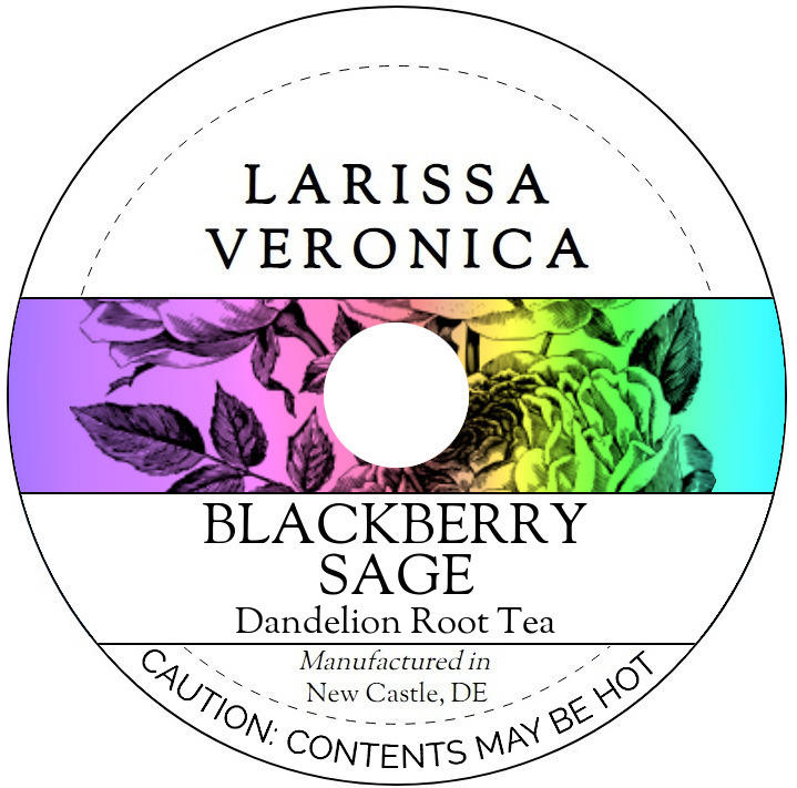 Blackberry Sage Dandelion Root Tea <BR>(Single Serve K-Cup Pods)