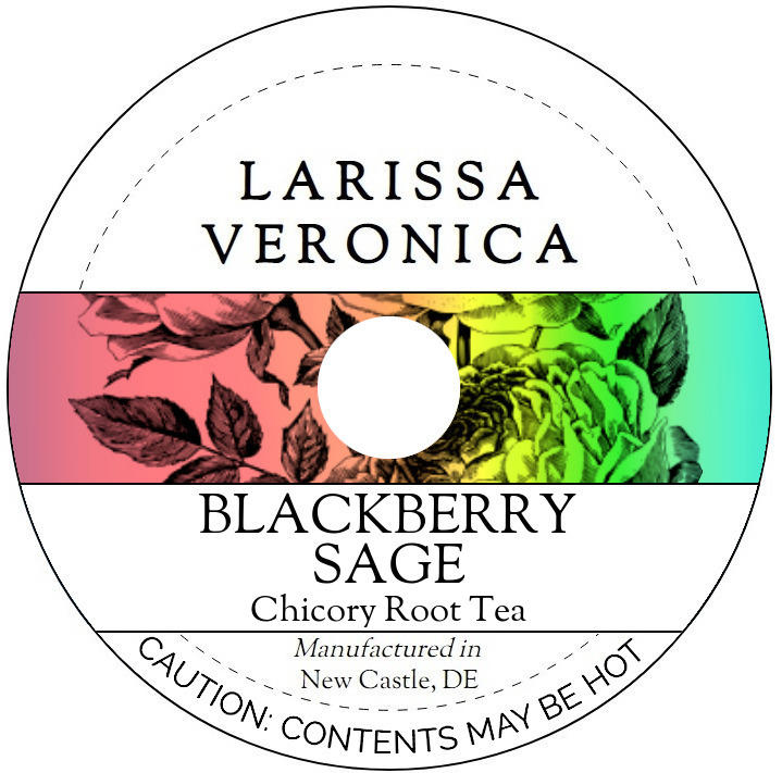 Blackberry Sage Chicory Root Tea <BR>(Single Serve K-Cup Pods)