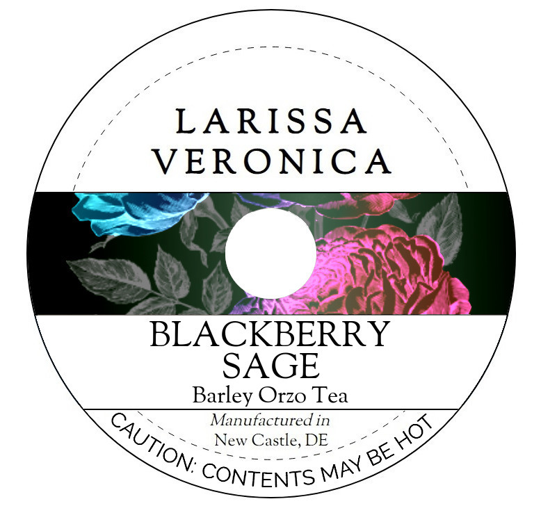Blackberry Sage Barley Orzo Tea <BR>(Single Serve K-Cup Pods)