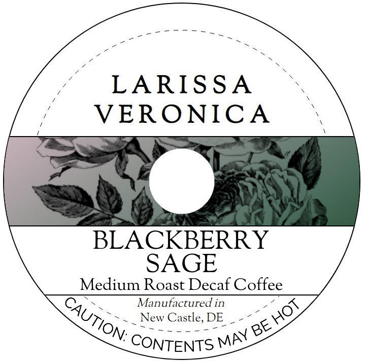 Blackberry Sage Medium Roast Decaf Coffee <BR>(Single Serve K-Cup Pods)