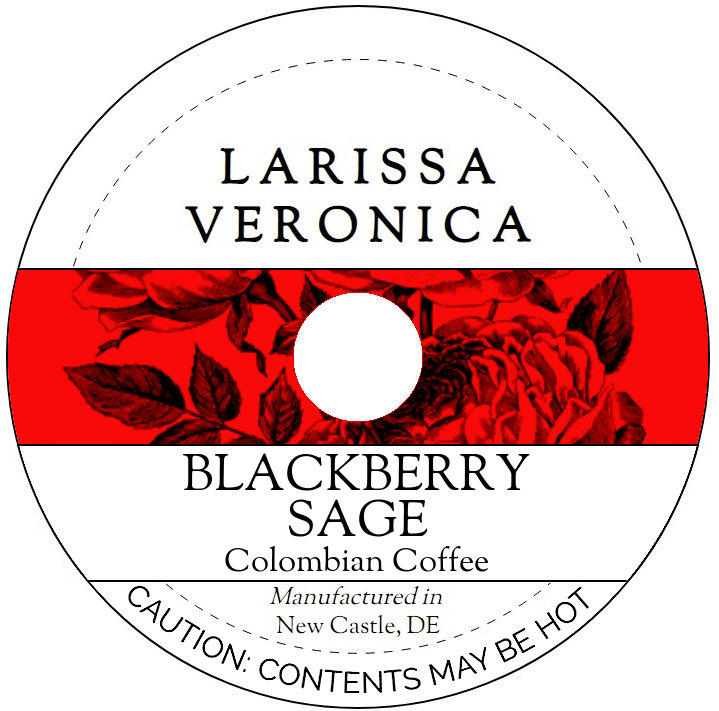 Blackberry Sage Colombian Coffee <BR>(Single Serve K-Cup Pods)