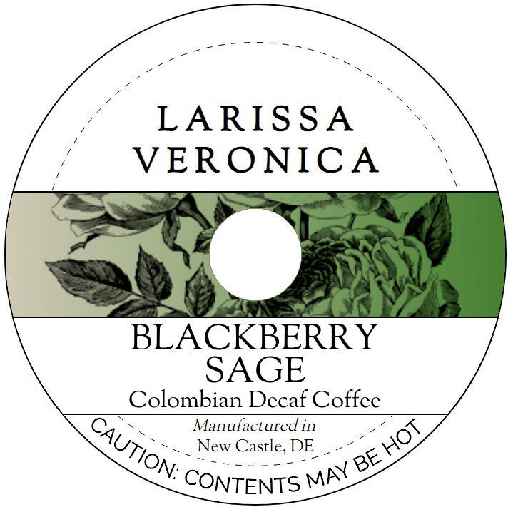 Blackberry Sage Colombian Decaf Coffee <BR>(Single Serve K-Cup Pods)