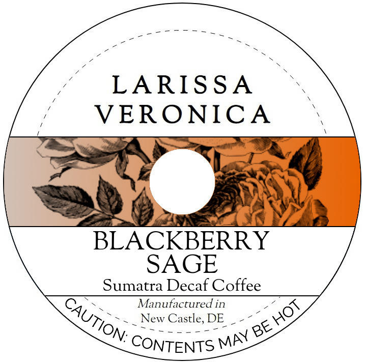 Blackberry Sage Sumatra Decaf Coffee <BR>(Single Serve K-Cup Pods)