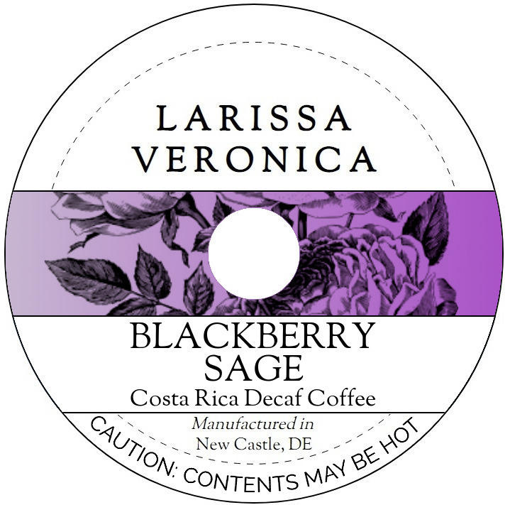 Blackberry Sage Costa Rica Decaf Coffee <BR>(Single Serve K-Cup Pods)