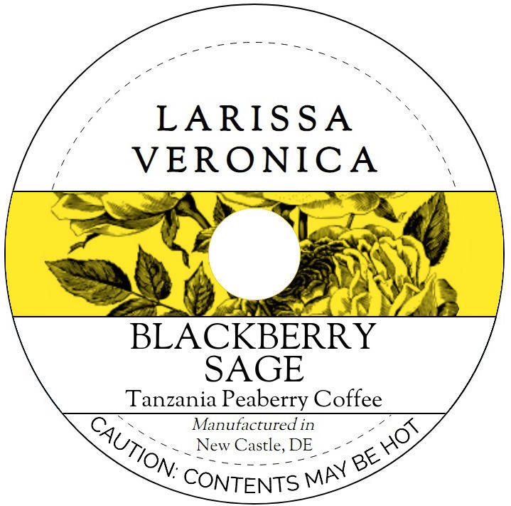 Blackberry Sage Tanzania Peaberry Coffee <BR>(Single Serve K-Cup Pods)