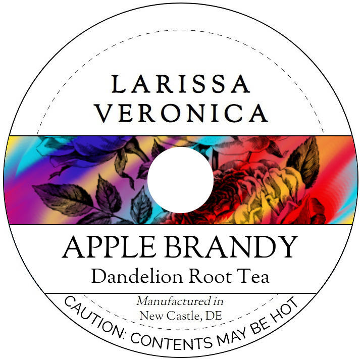 Apple Brandy Dandelion Root Tea <BR>(Single Serve K-Cup Pods)