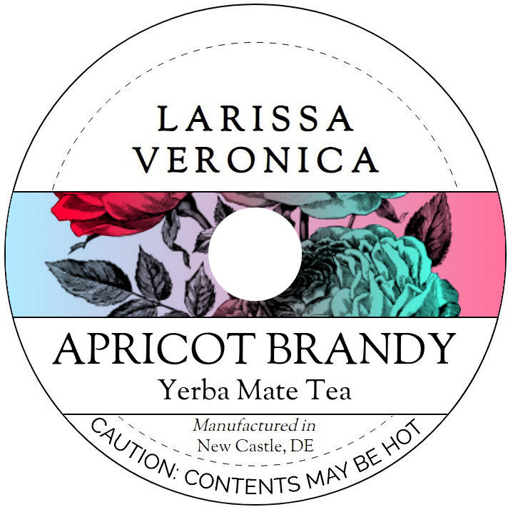 Apricot Brandy Yerba Mate Tea <BR>(Single Serve K-Cup Pods)