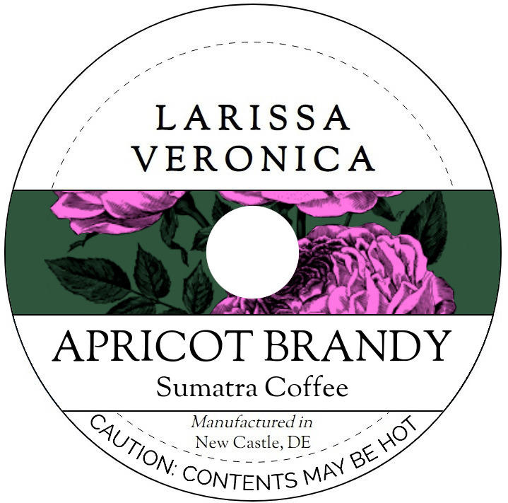 Apricot Brandy Sumatra Coffee <BR>(Single Serve K-Cup Pods)