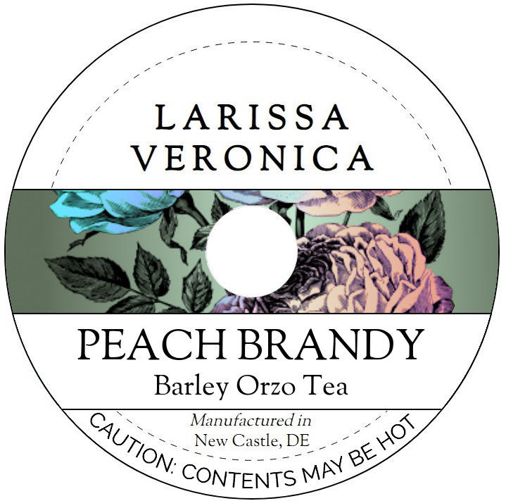 Peach Brandy Barley Orzo Tea <BR>(Single Serve K-Cup Pods)