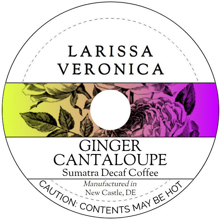 Ginger Cantaloupe Sumatra Decaf Coffee <BR>(Single Serve K-Cup Pods)